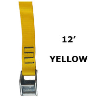 Load image into Gallery viewer, 1" x 12' Solgear cam strap - Yellow

