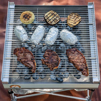 Load image into Gallery viewer, folding grill grate action shot
