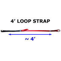 Load image into Gallery viewer, 1" Cam Loop Strap - Color Coded Lengths
