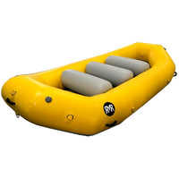 Load image into Gallery viewer, Yellow 12' self bailing raft

