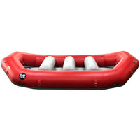 Load image into Gallery viewer, side view red 12' raft

