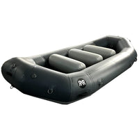 Load image into Gallery viewer, Dark Gray 13' self bailing raft

