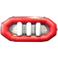 Load image into Gallery viewer, top view 13' self bailing raft
