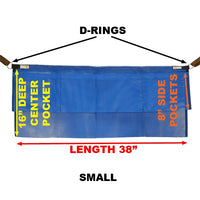 Load image into Gallery viewer, small mesh dish net with measurements
