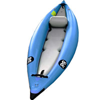 Load image into Gallery viewer, Blue inflatable kayak
