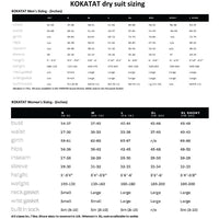 Load image into Gallery viewer, Kokatat dry suit gasket sizing chart
