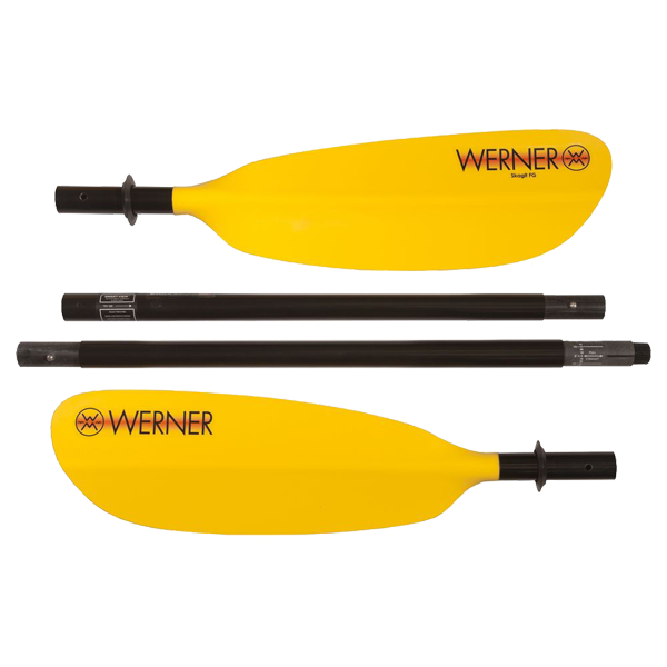 Werner Skagit Fiberglass 4 Piece Paddle
