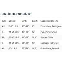 Load image into Gallery viewer, Dog PFD size chart
