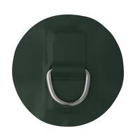 Load image into Gallery viewer, olive green star PVC d-ring
