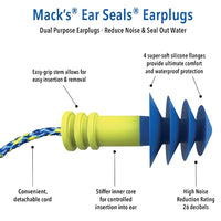Load image into Gallery viewer, Features of Mack's ear plugs
