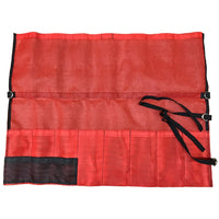 Load image into Gallery viewer, Mesh Utensil Roll - red
