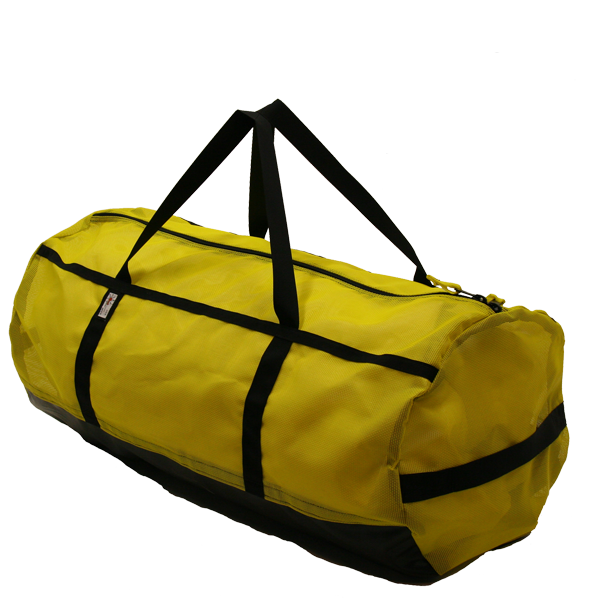 Extra Large Mesh Duffel Bag with Solid Bottom